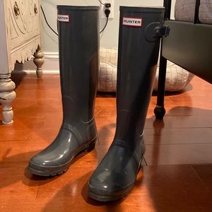 Grey Women’s Hunter Rain Boota